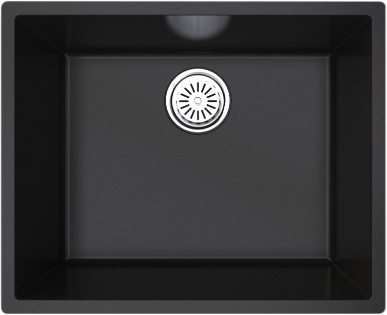 Evier  en Quartz 44x54 Noir
