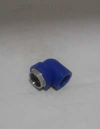 Coude Femelle PPR 40x11/4 Bleu