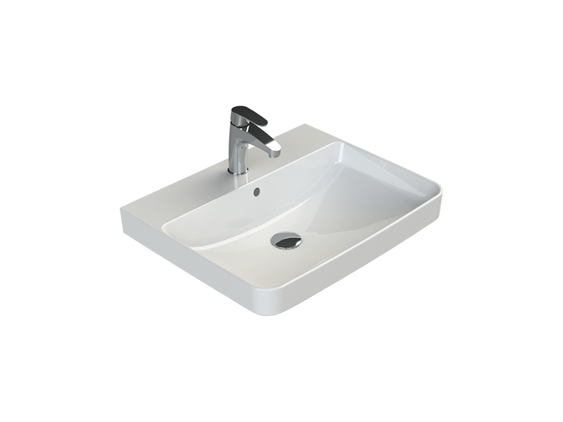 Lavabo noura 60×48 cm nouveau model