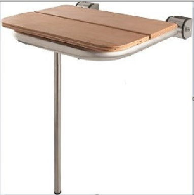 Chaise de douche mural pliable pour salle de bain