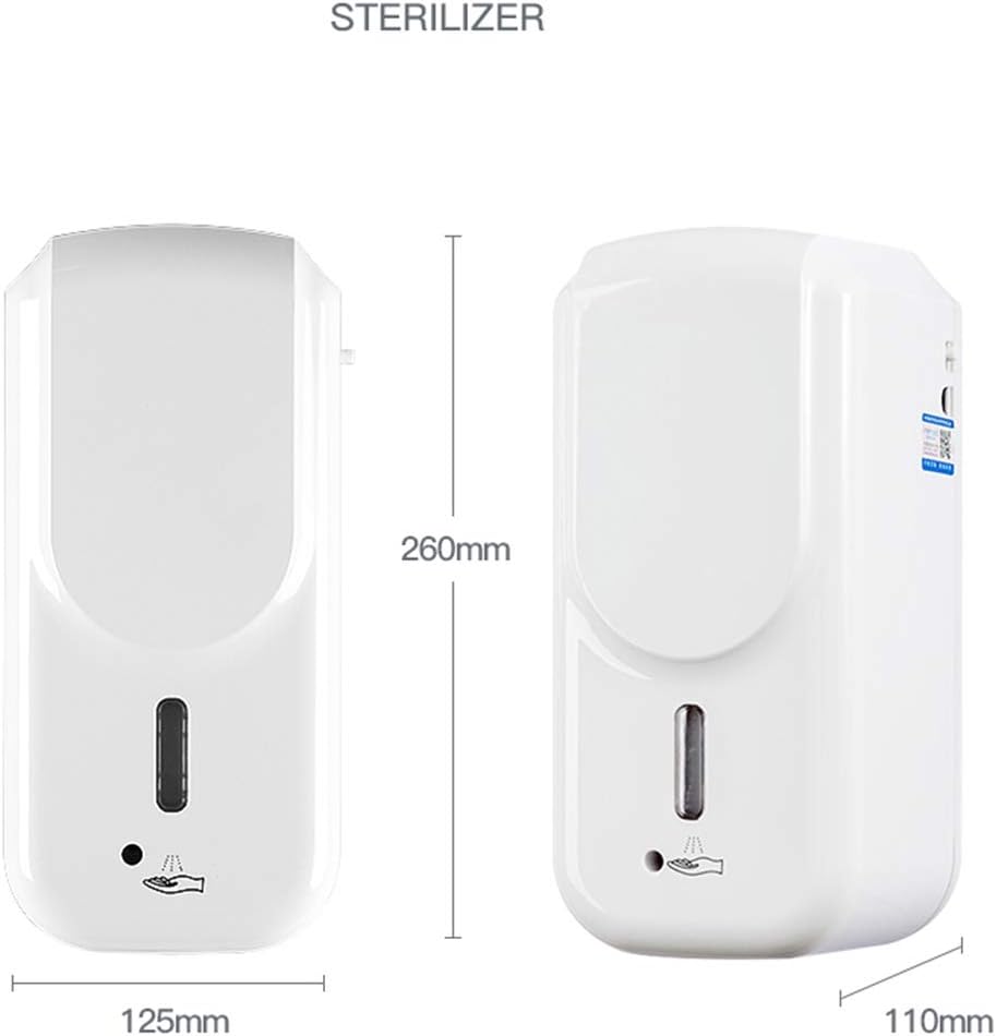 Stérilisateur a Main Automatique Blanc en ABS