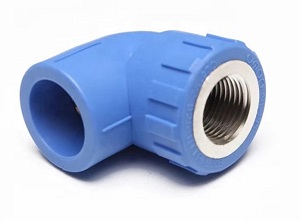 Coude Femelle PPR 25x3/4 Bleu
