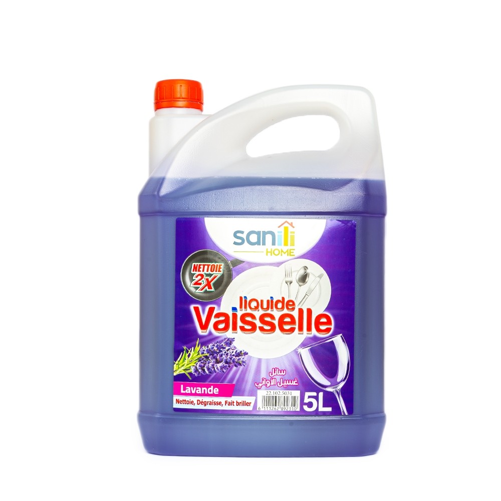Liquide Vaisselle  5L  Lavande