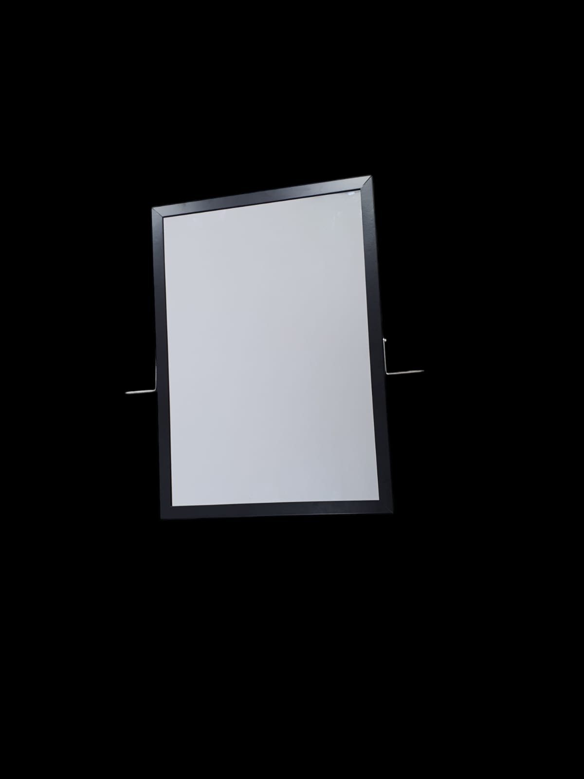 Miroir PMR incline 70cmx50cm sanili ss 304 noir