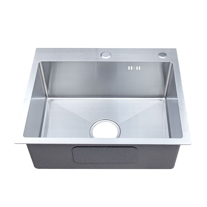 Evier Fait Main avec Distributeur 55x45cm Satine