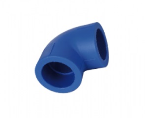 Coude PPR 25x90 Bleu