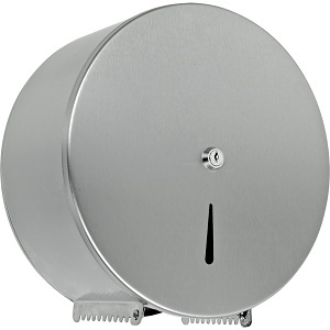 Distributeur de papier de toilettes inox