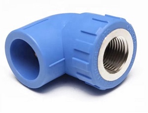 Coude Femelle PPR 32 x 3/4 Bleu