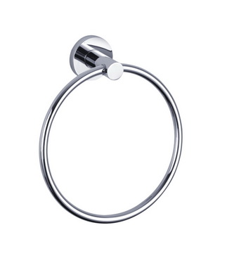 Porte serviette anneau chrome madrid