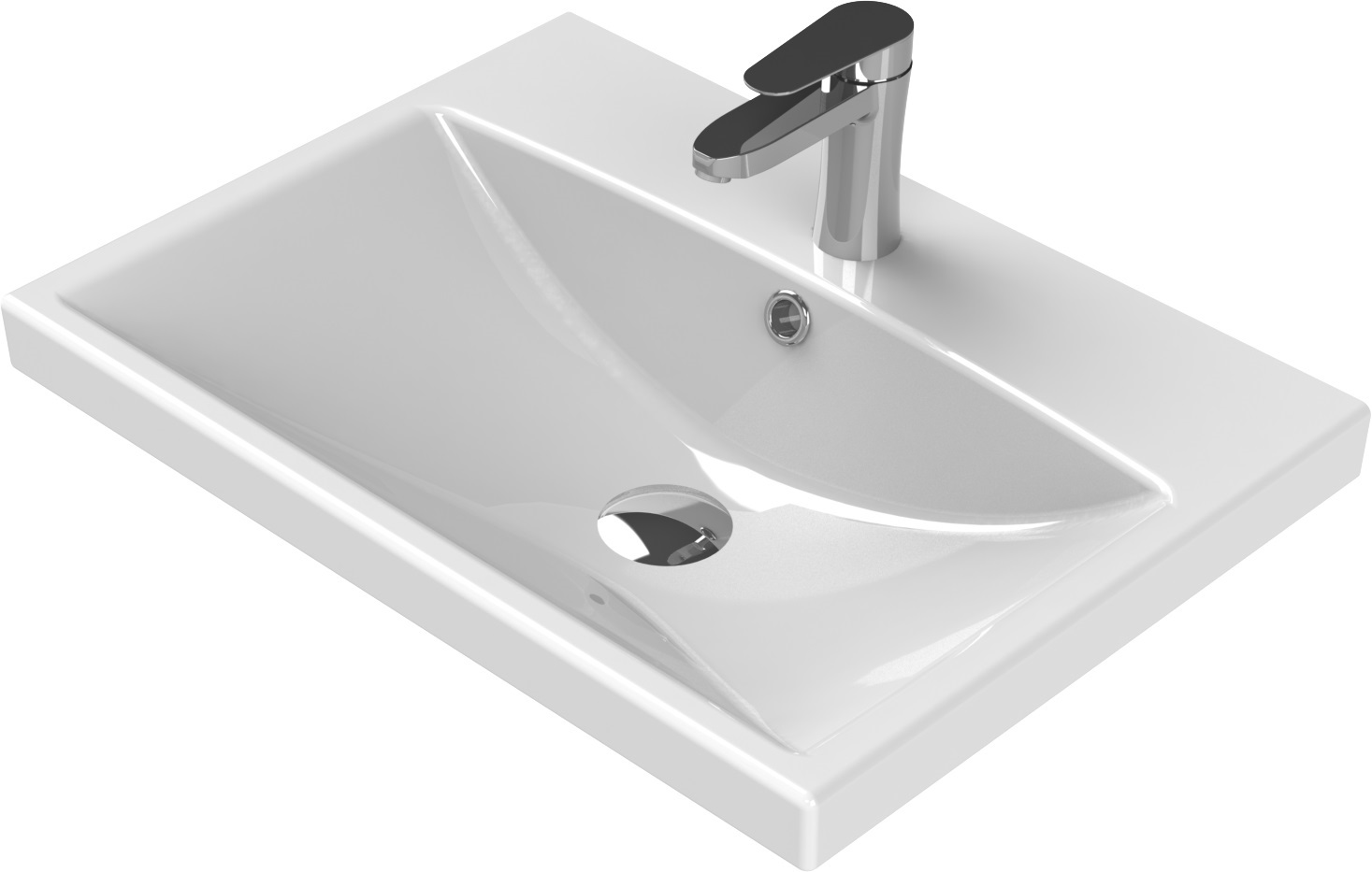 Plan vasque ELITE 80*45 cm