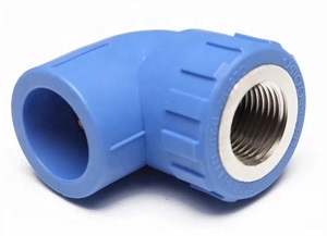Coude Femelle PPR 20x1/2 Bleu
